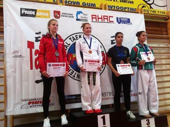Velik uspeh naše dijakinje Naje Zupan v Taekwon-Do-ju 